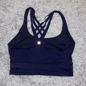 Lululemon cropped workout bra